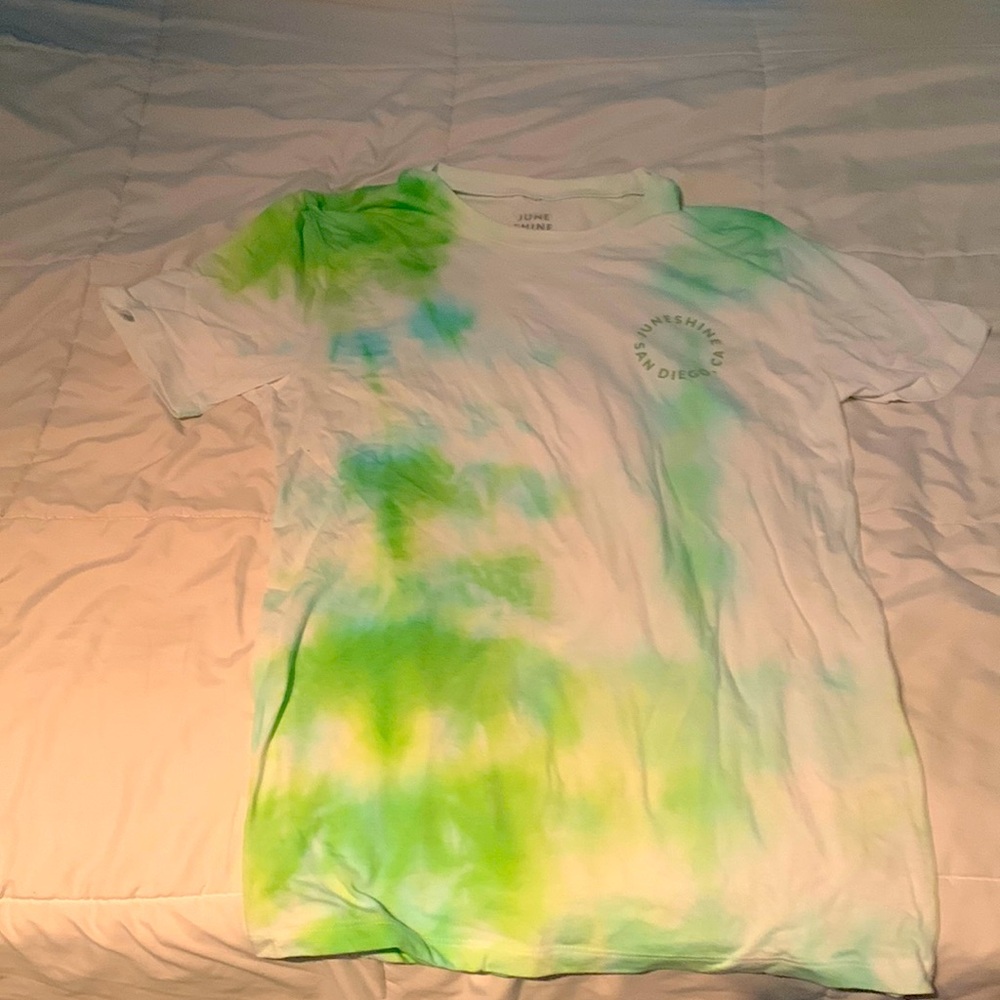 Tie dye June shine shirts